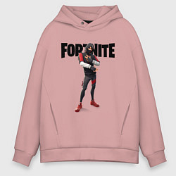 Толстовка оверсайз мужская FORTNITE IKONIK, цвет: пыльно-розовый