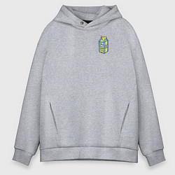 Толстовка оверсайз мужская Lyrical Lemonade, цвет: меланж