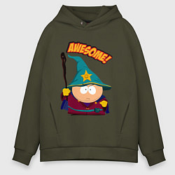 Толстовка оверсайз мужская CARTMAN, цвет: хаки