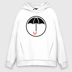 Толстовка оверсайз мужская Академия Амбрелла, цвет: белый
