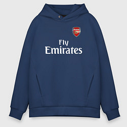 Толстовка оверсайз мужская ARSENAL, цвет: тёмно-синий