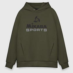 Толстовка оверсайз мужская MIKASA SPORTS, цвет: хаки