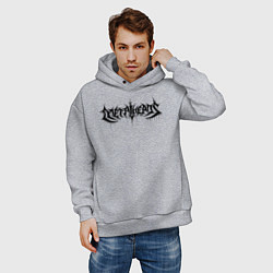 Толстовка оверсайз мужская MetalHeads, цвет: меланж — фото 2