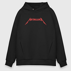Толстовка оверсайз мужская And Justice For All Metallica, цвет: черный