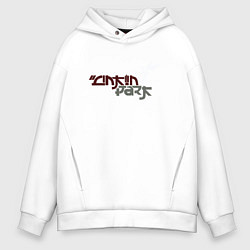 Толстовка оверсайз мужская Linkin Park 2021, цвет: белый