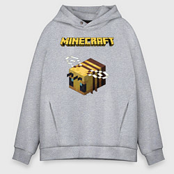 Толстовка оверсайз мужская Minecraft, цвет: меланж