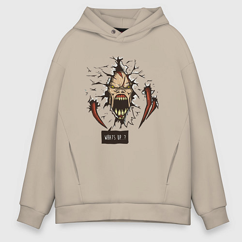 Мужское худи оверсайз Лайфстиллер Dota 2 / Миндальный – фото 1