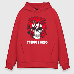 Толстовка оверсайз мужская TRIPPIE REDD, цвет: красный