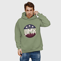 Толстовка оверсайз мужская DMX USA, цвет: авокадо — фото 2