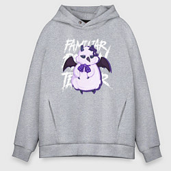 Толстовка оверсайз мужская Familiar Demon Teacher, цвет: меланж