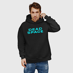 Толстовка оверсайз мужская DEAD SPACE МЁРТВЫЙ КОСМОС, цвет: черный — фото 2