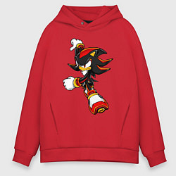 Толстовка оверсайз мужская SonicSW, цвет: красный