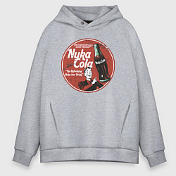 Толстовка оверсайз мужская Nuka Cola Ice Cold Retro, цвет: меланж