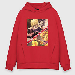 Толстовка оверсайз мужская Дио Брандо из ДжоДжо, цвет: красный