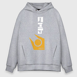 Толстовка оверсайз мужская City17 - half life, цвет: меланж