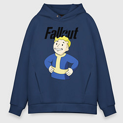 Толстовка оверсайз мужская Fallout blondie boy, цвет: тёмно-синий
