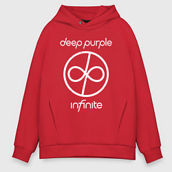 Толстовка оверсайз мужская Infinite Deep Purple, цвет: красный