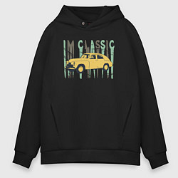 Толстовка оверсайз мужская Im Classic M20, цвет: черный