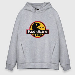 Толстовка оверсайз мужская Pac-man game, цвет: меланж