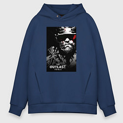 Толстовка оверсайз мужская The Outlast Trials Лиланд Койл, цвет: тёмно-синий