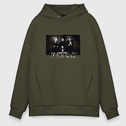 Толстовка оверсайз мужская Depeche Mode - Ultra, цвет: хаки