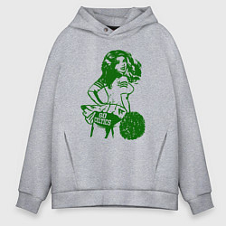 Толстовка оверсайз мужская Go Celtics, цвет: меланж