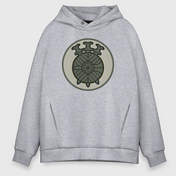 Толстовка оверсайз мужская Иолаи Total War: Rome II - Rise of the Republic, цвет: меланж