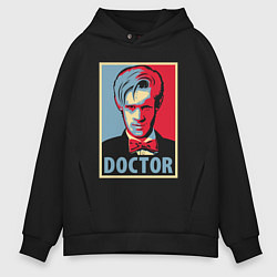 Толстовка оверсайз мужская Doctor, цвет: черный