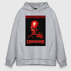 Толстовка оверсайз мужская Carmageddon driver retro, цвет: меланж