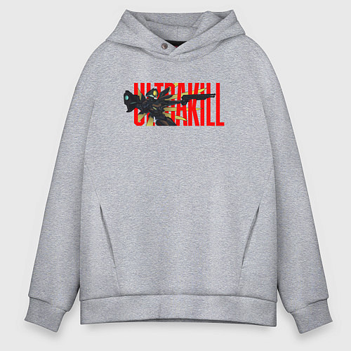 Мужское худи оверсайз Ultrakill / Меланж – фото 1