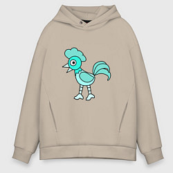 Толстовка оверсайз мужская Петя, цвет: миндальный