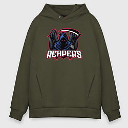 Толстовка оверсайз мужская Reapers, цвет: хаки