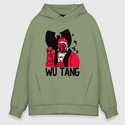 Толстовка оверсайз мужская Wu-Tang Clan: Street style, цвет: авокадо