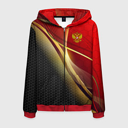 Мужская толстовка на молнии RUSSIA SPORT: Gold Collection