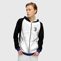 Толстовка 3D на молнии мужская JUVENTUS SPORT, цвет: 3D-синий — фото 2