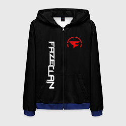 Толстовка 3D на молнии мужская FaZe Clan: E-Sports, цвет: 3D-синий