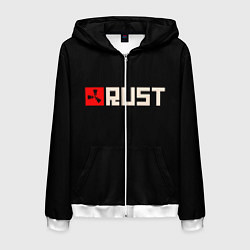 Мужская толстовка на молнии RUST