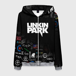 Мужская толстовка на молнии LINKIN PARK
