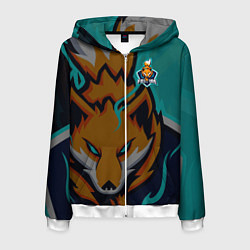 Мужская толстовка на молнии Форма Foxfire