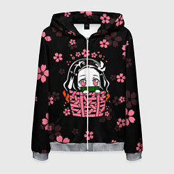 Мужская толстовка на молнии KIMETSU NO YAIBA