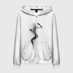 Мужская толстовка на молнии ДЕВУШКА ЗА СТЕКЛОМ