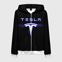 Мужская толстовка на молнии TESLA