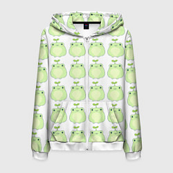 Мужская толстовка на молнии Лягушки-росточки