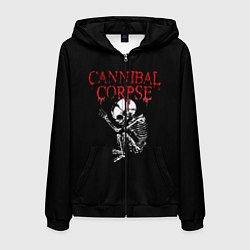 Мужская толстовка на молнии Cannibal Corpse 1