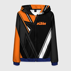 Мужская толстовка на молнии KTM КТМ