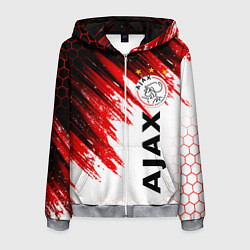 Мужская толстовка на молнии FC AJAX AMSTERDAM ФК АЯКС