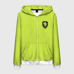 Мужская толстовка на молнии Форма Чехия гостевая