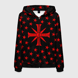 Толстовка 3D на молнии мужская FAR CRY 5 SINNER СЕКТА, цвет: 3D-черный