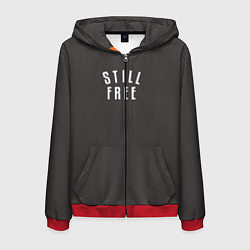 Толстовка 3D на молнии мужская Marc Eckos Getting Up, цвет: 3D-красный