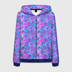 Мужская толстовка на молнии Магические Грибы